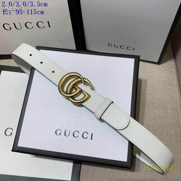 Gucci belt 20-30-35mm 95-125cm 8L01